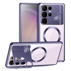 OEM - Galaxy S23 Ultra Mobilskal Magsafe Aroma Kickstand - Lila