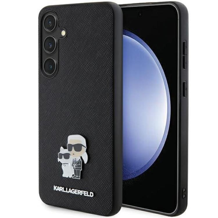 Karl Lagerfeld Galaxy S24 Plus Mobilskal Saffiano Metal Pin | 2353 | AlltMobil