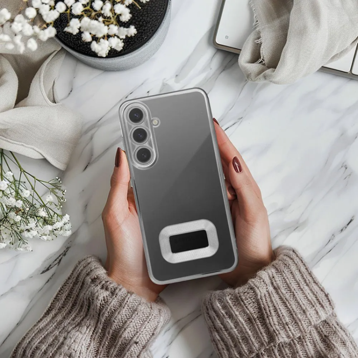 OEM - Galaxy A16 5G/4G Mobilskal Glam - Silver