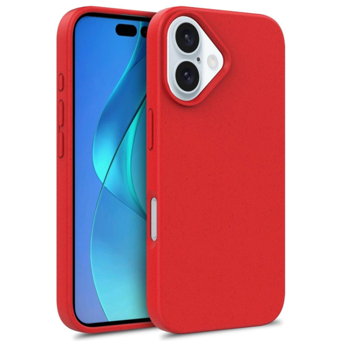 OEM - iPhone 16 Pro Max Mobilskal Magsafe Multiple Color Wheat - Röd