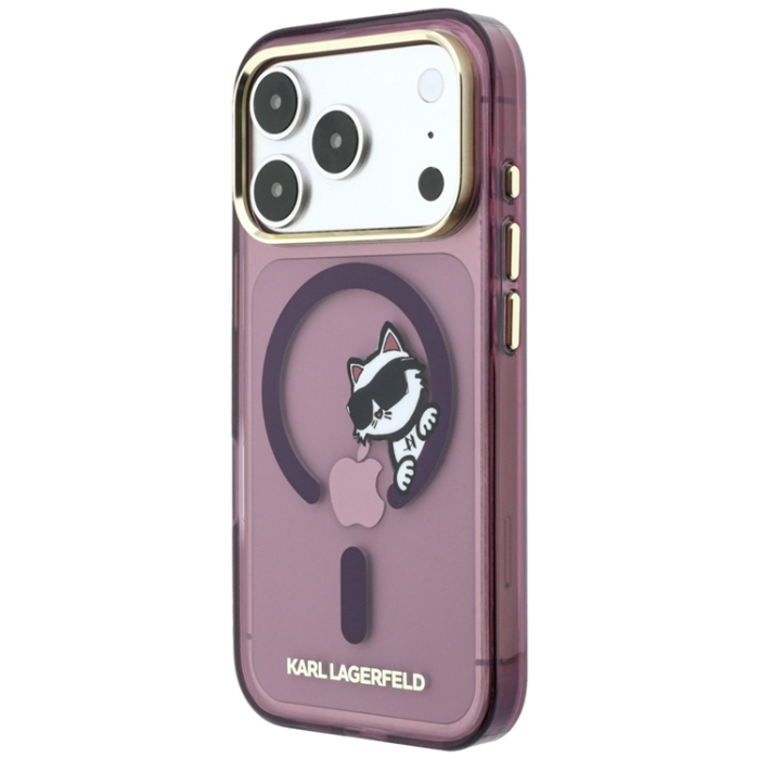 KARL LAGERFELD - Karl Lagerfeld Mobilskal För iPhone 18 Pro Max/17 Pro Max Magsafe Peekaboo Logo