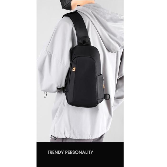 A-One Brand - CrossBody Väska USB Port - Svart