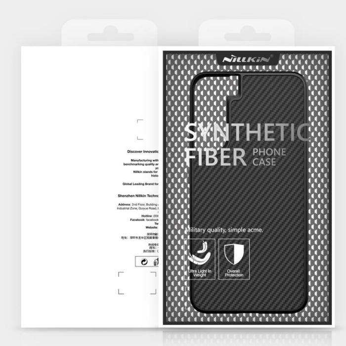 UTGATT1 - Nillkin Galaxy S22 Skal Synthetic Fiber Armored - Svart