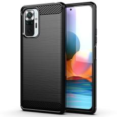 OEM - CARBON skal till XIAOMI Redmi Note 10 / 10S Svart