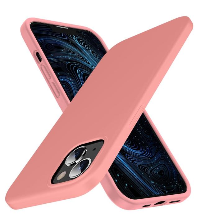 OEM - Liquid Silicone Skal iPhone 13 Mini - Rosa