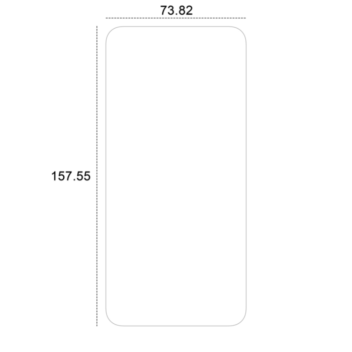 Etteri - Etteri Galaxy A55 5G Härdat Glas Skärmskydd Hybrid - Transparent