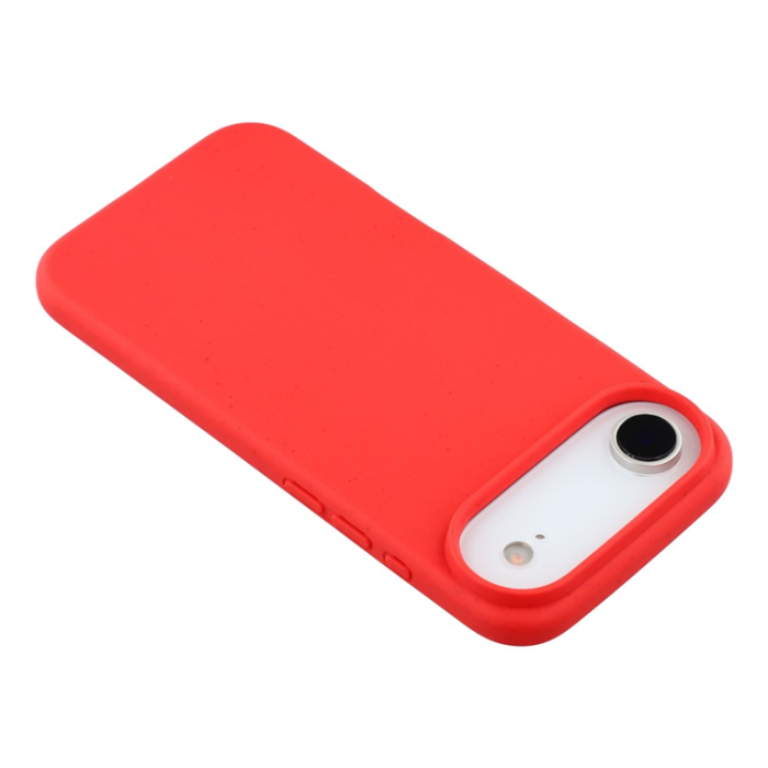 A-One Brand - iPhone Air Mobiskal Biodegradable Wheat Straw+TPU - Röd