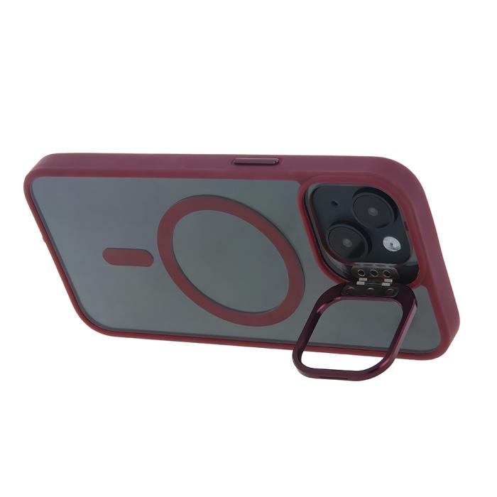 OEM - iPhone 14 Linsfodral med Extra Linser - Magisk Lila