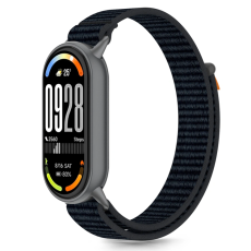 Tech-Protect - Tech-Protect Xiaomi Smart Band 8/9/10/NFC Armband Nylon Stripe - Svart