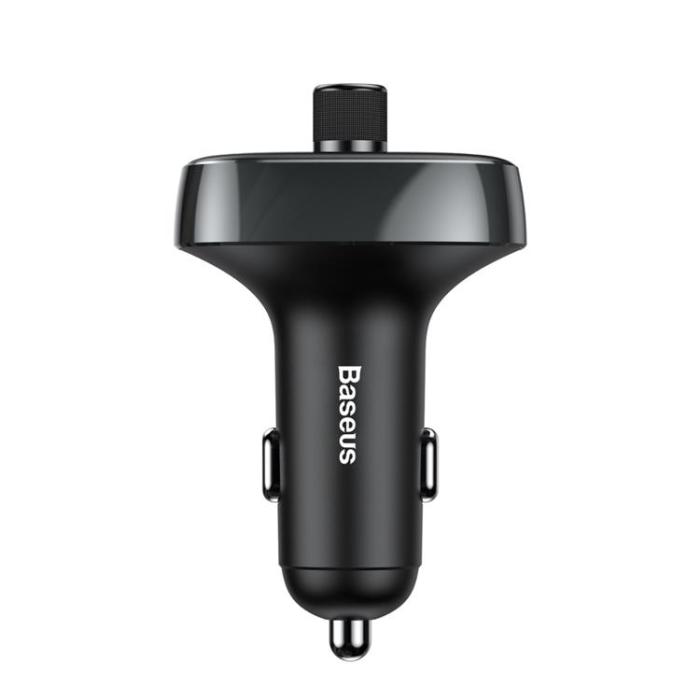 BASEUS - Baseus FM-sändare Bluetooth MP3 Med Billadare S-09 - Svart