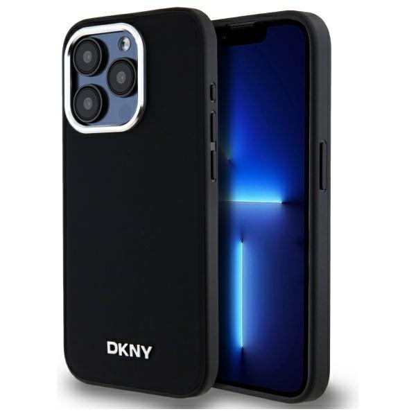 DKNY iPhone 15 Pro Mobilskal MagSafe Plain Logo - Svart | 2353 | AlltMobil
