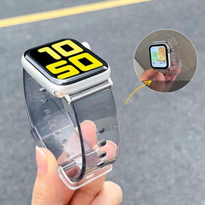 UTGATT - Light Band Apple Watch 6/5/4/3 /2/SE 40mm/38mm - Röd