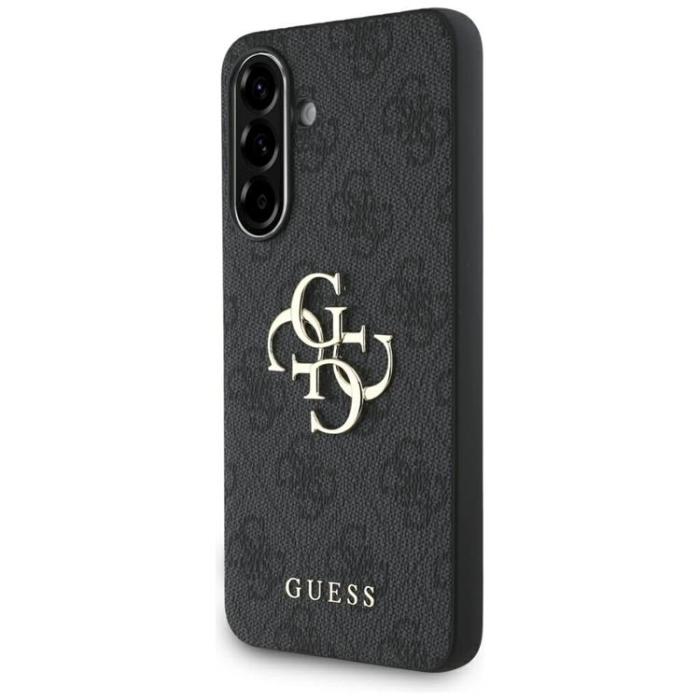 Guess - Guess Galaxy A36 Mobilskal Big 4G Logo Classic Logo - Svart