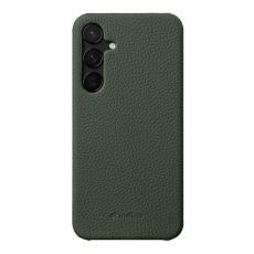 Melkco - MELKCO Mobilskal till Samsung Galaxy S24 &Auml;kta L&auml;der + PC - Gr&ouml;n