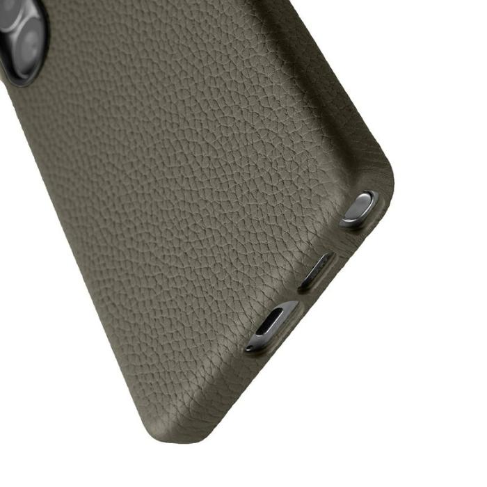 Melkco - MELKCO Mobilskal till Samsung Galaxy S25 Ultra Äkta Läder + PC - Grå