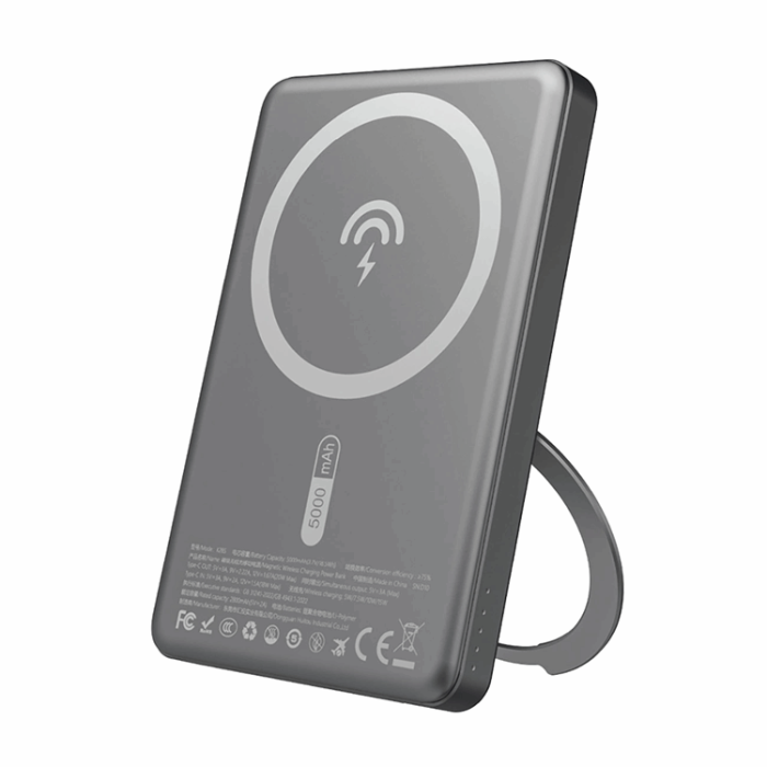 Dudao - Dudao MagSafe Powerbank 5000mAh K28S 20W PD - Grå
