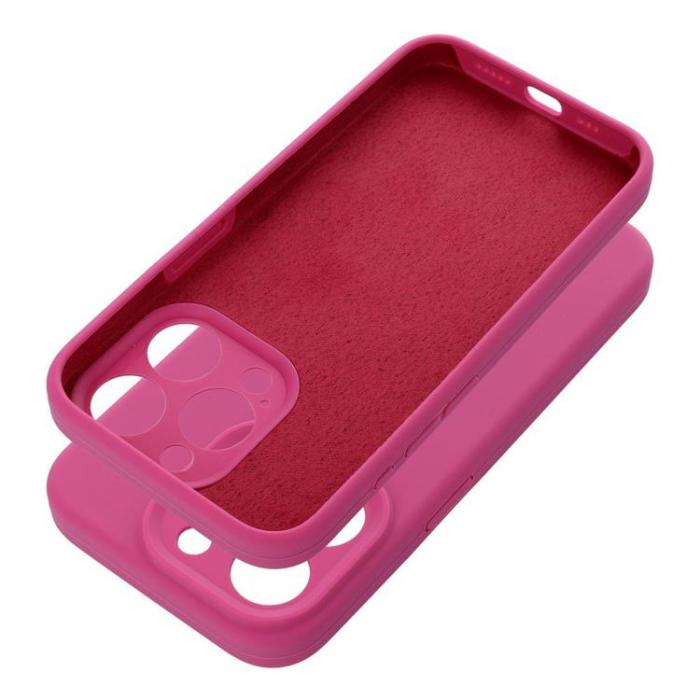 OEM - iPhone 16 Pro Max Mobilskal Silikon 2mm - Rosa