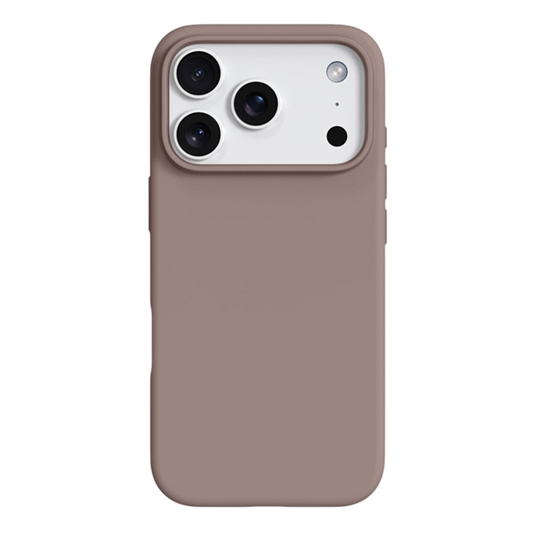iPhone 17 Pro Mobilskal Anti-Scratch Silikon+PC - Chestnut Brun | 2353 | AlltMobil
