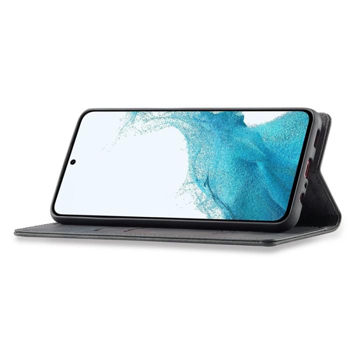 LC.imeeke - LC.IMEEKE Plånboksfodral för Samsung Galaxy S26 Konstläder - Svart
