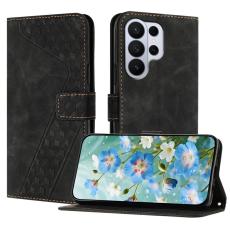 OEM - Pl&aring;nboksfodral f&ouml;r Samsung Galaxy S26 Ultra Konstl&auml;der Stativ - Svart