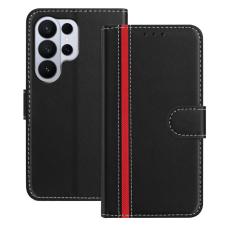 OEM - Pl&aring;nboksfodral f&ouml;r Samsung Galaxy S26 Ultra Konstl&auml;der Stativ - Svart