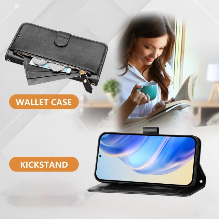 OEM - Mobilfodral för Samsung Galaxy S26 Ultra Konstläder - Svart