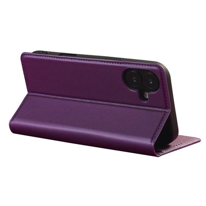 LC.imeeke - LC.IMEEKE iPhone 17 Plånboksfodral PU Läder - Lila