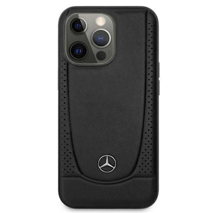 Mercedes - Mercedes iPhone 15 Pro Max Mobilskal Läder Urban - Svart