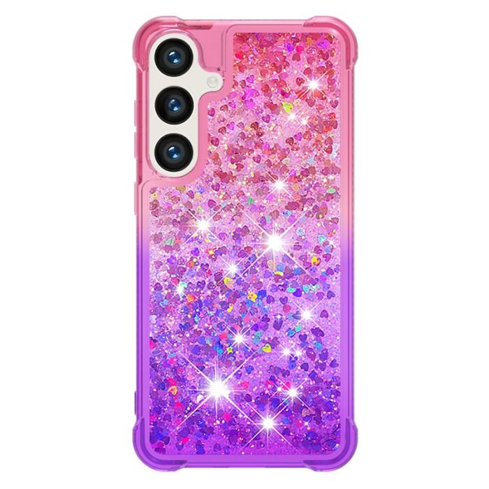 OEM - Mobilskal för Samsung Galaxy S26 TPU Gradient Quicksand - Lila-Rosa