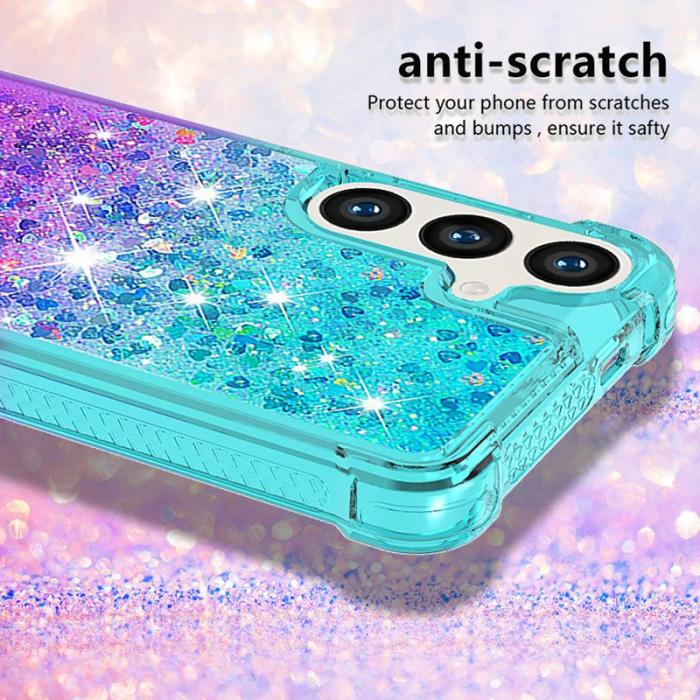 OEM - Mobilskal för Samsung Galaxy S26 TPU Gradient Quicksand - Ljusblå+Lila