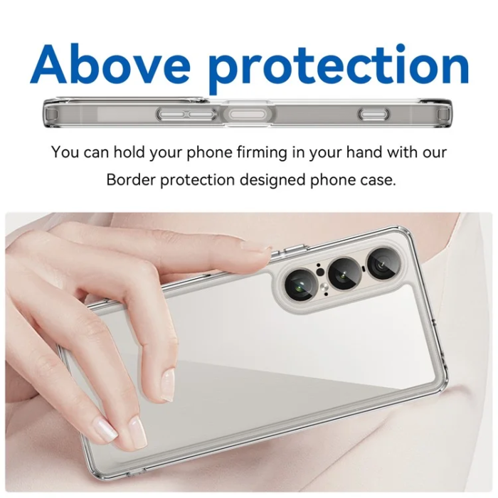 OEM - Sony Xperia 1 VII Mobilskal Acrylic TPU - Transparent