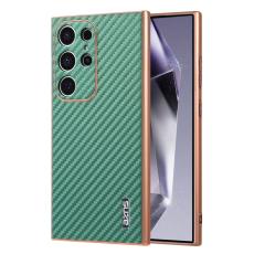 AZNS - AZNS Samsung Galaxy S24 Ultra Fodral PU+TPU - Gr&ouml;n