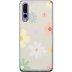 Gustaf - Mobilskal till Huawei P20 Pro med fejdande blommor