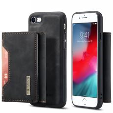 DG.MING - DG.MING Konstl&auml;der Pl&aring;nboksfodral f&ouml;r iPhone 7/8/SE 2020/2022 - Svart