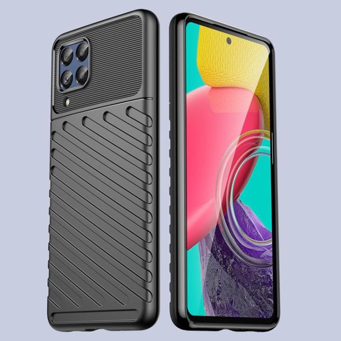 OEM - Galaxy M53 5G Skal Thunder Armored Flexible - Svart