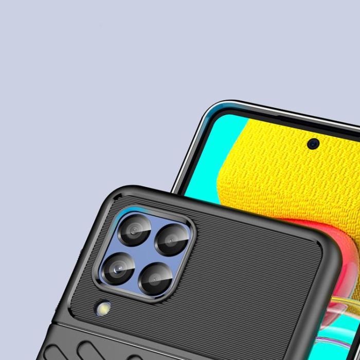 OEM - Galaxy M53 5G Skal Thunder Armored Flexible - Svart