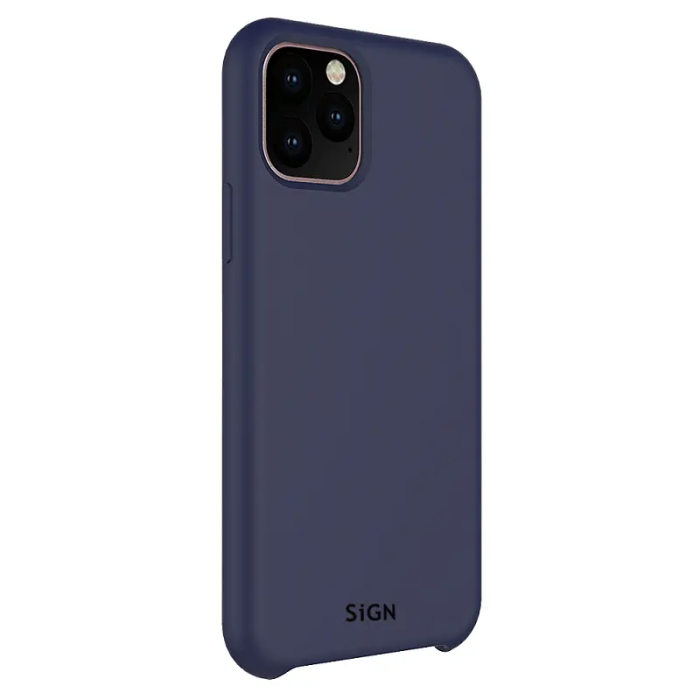 SiGN - SiGN iPhone 11/XR Skal Liquid Silicone - Blå