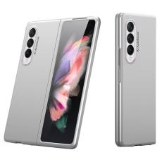 GKK - GKK Samsung Galaxy Z Fold3 5G Fodral - Ultra Tunn H&aring;rd PC - Silver