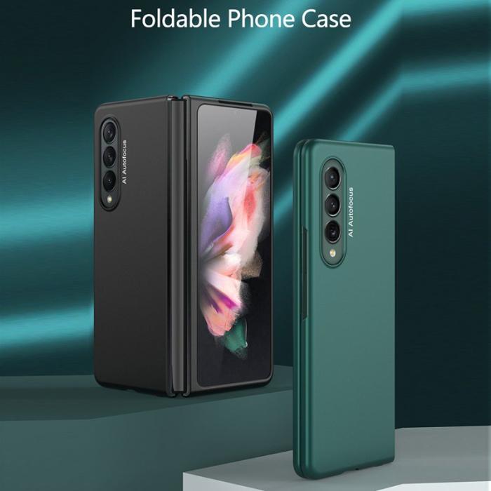 GKK - GKK Samsung Galaxy Z Fold3 5G Fodral - Ultra Tunn Hård PC - Silver