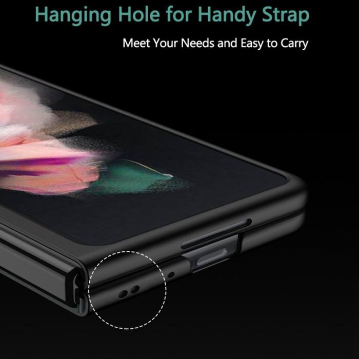GKK - GKK Samsung Galaxy Z Fold3 5G Fodral - Ultra Tunn Hård PC - Silver