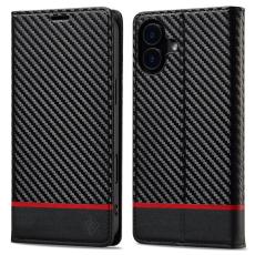 LC.imeeke - LC.IMEEKE iPhone 16 Plus Pl&aring;nboksfodral Konstl&auml;der - Vit