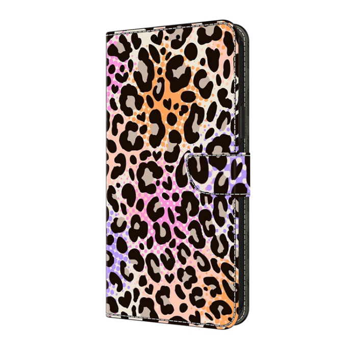 A-One Brand - Galaxy A17/A26 Plånboksfodral PU-läder Pattern Printing - Flerfärgad