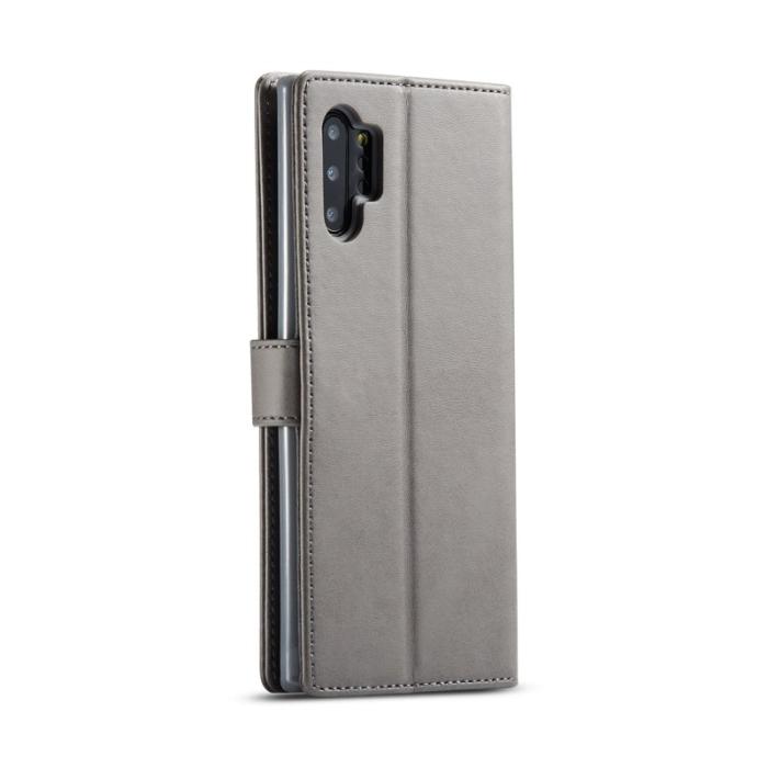 LC.imeeke - LC.IMEEKE Mobilskal till Samsung Galaxy A32 5G/M32 5G - TPU + KonstLäder - Grå