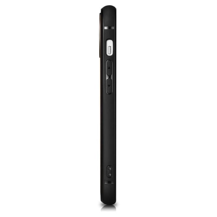 ICARER - iCarer iPhone 14 Plus Skal Magsafe Aktä Läder - Svart
