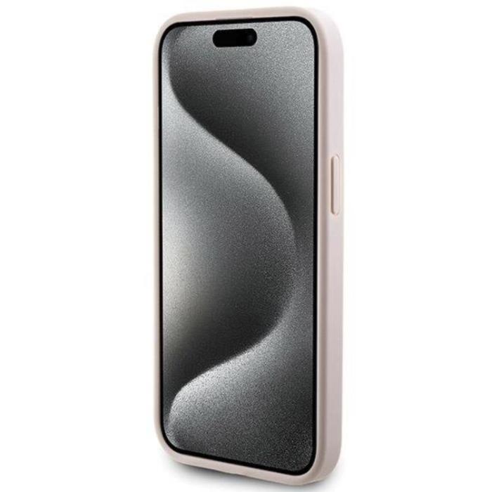 Guess - Guess Mobilskal till iPhone 15/14/13 Stripe Collection - Rosa