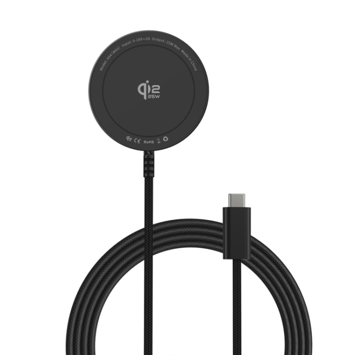 Tech-Protect - Tech-Protect Trådlös Laddare Magsafe Magnetic 25W - Svart