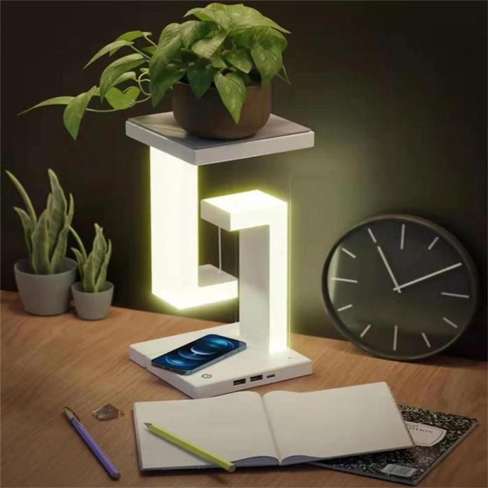 OEM - Smart Desk Lampa med trådlös laddning
