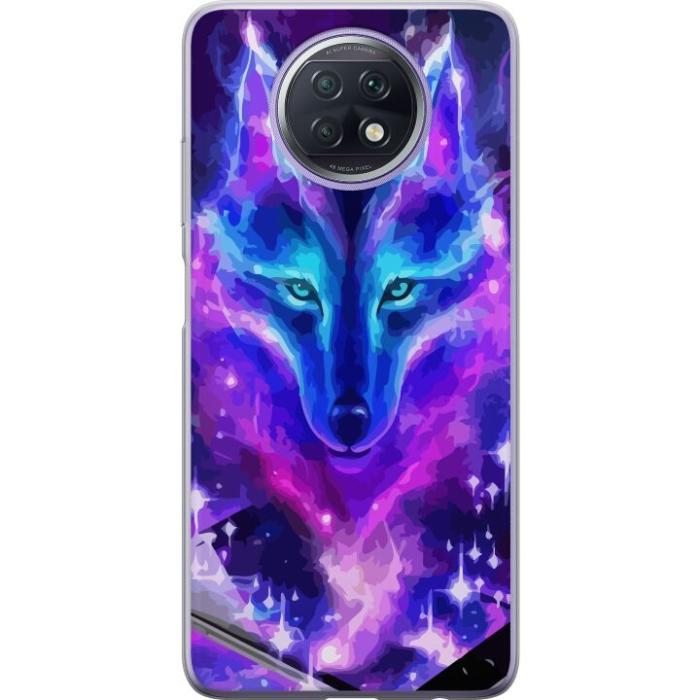 iSecrets - Mobilskal till Xiaomi Redmi Note 9T med Neon Varg
