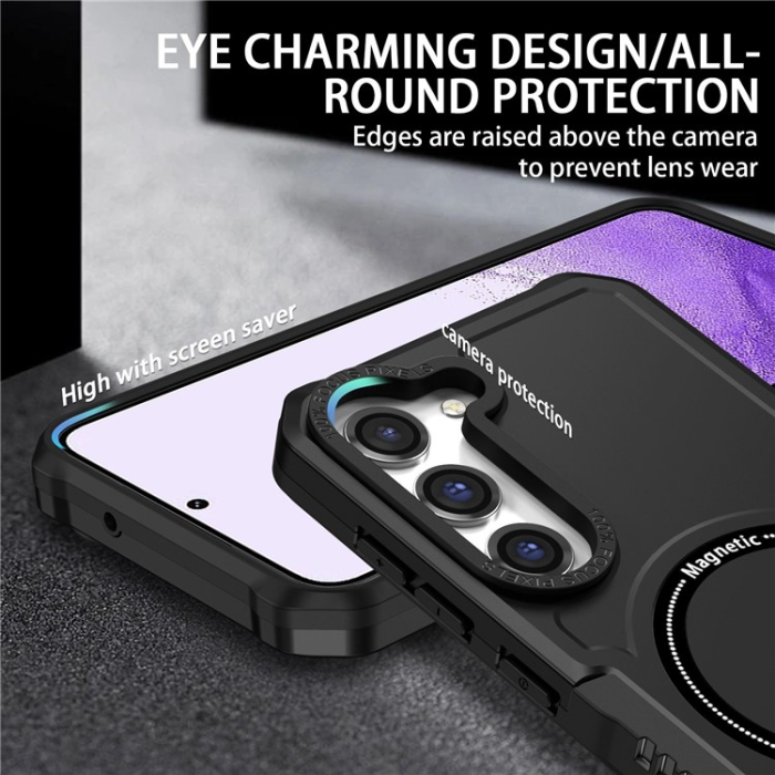 A-One Brand - Galaxy S23 Plus Skal Magsafe Anti Drop - Svart