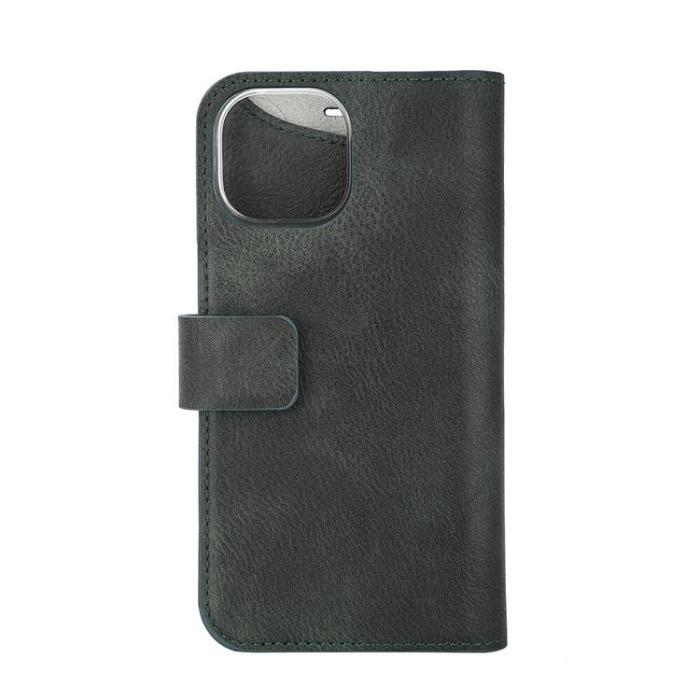 Onsala - Onsala iPhone 15 Plånboksfodral Magsafe Eco - Mörkgrön